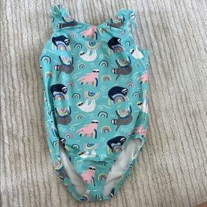 Destira sloth gymnastics leotard